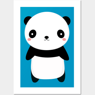 Kawaii Panda Bear Is Cute T-Shirt Posters and Art